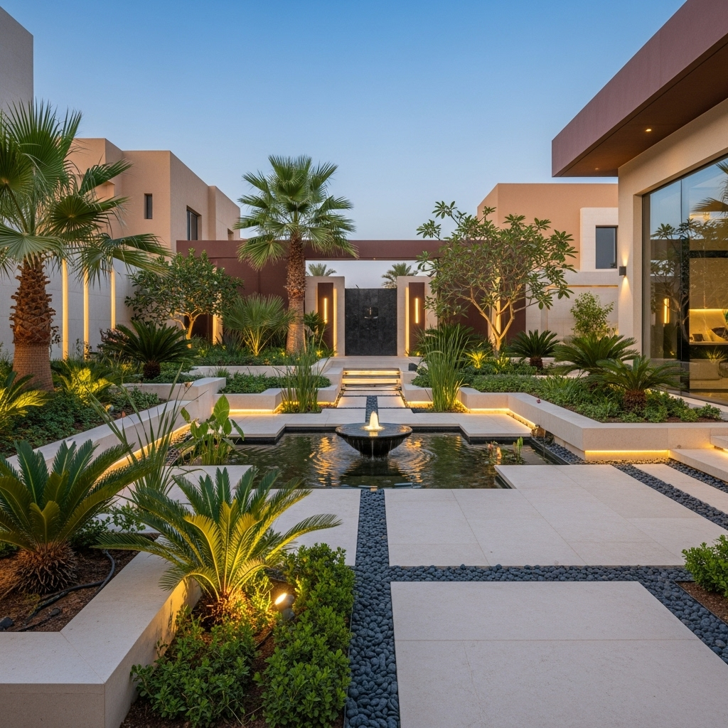 افضل تنسيق حدائق منزلية