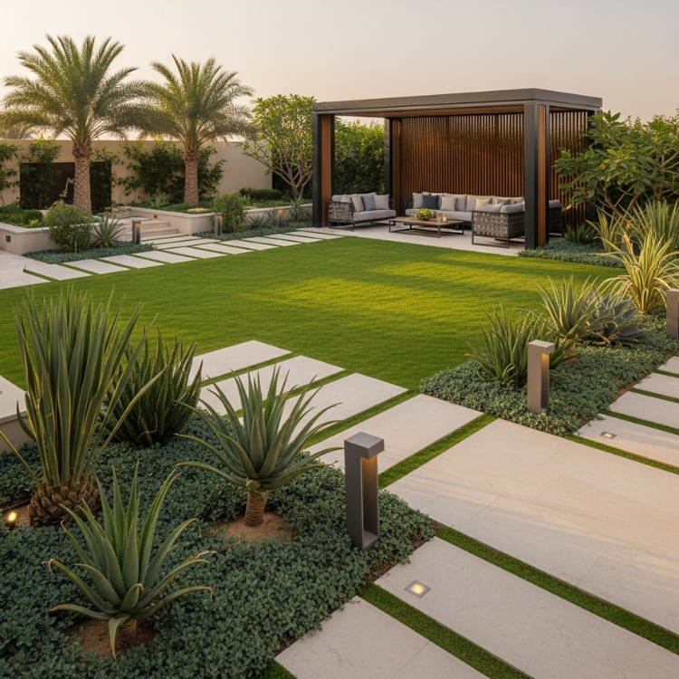 تنسيق حدائق منزلية صغيرة