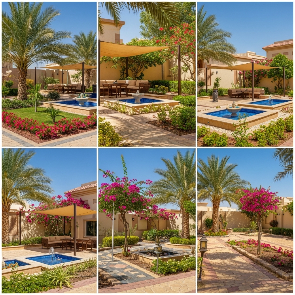 تنسيق حدائق منزلية
