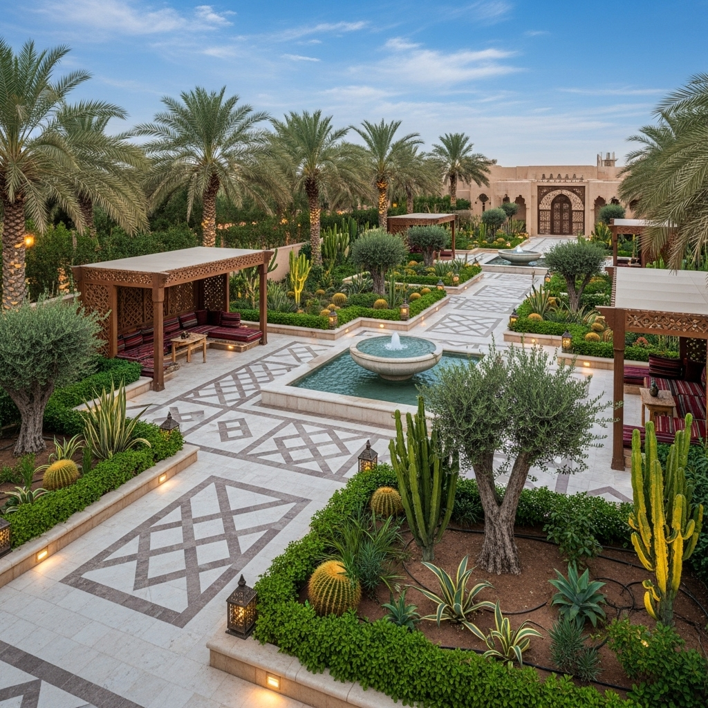 خدمات تصميم حدائق بالرياض