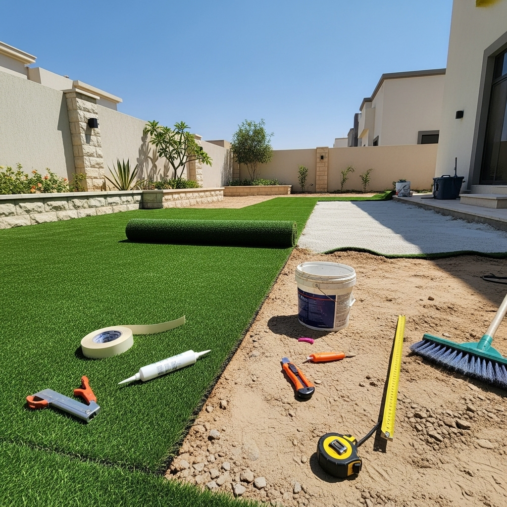تركيب عشب صناعي في الرياض