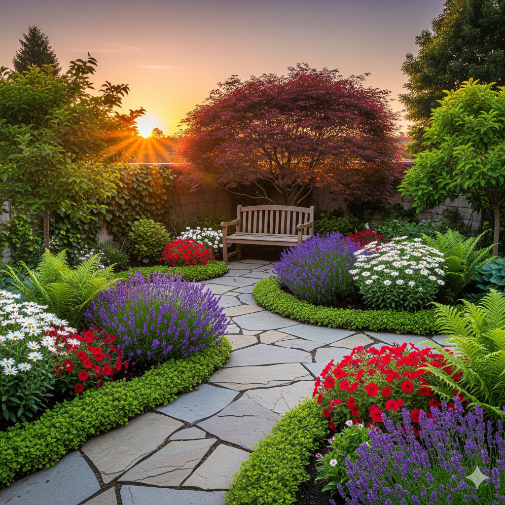 مشتل عبدالله علي العسيري لتصميم حدائق منزلية خارجية؟