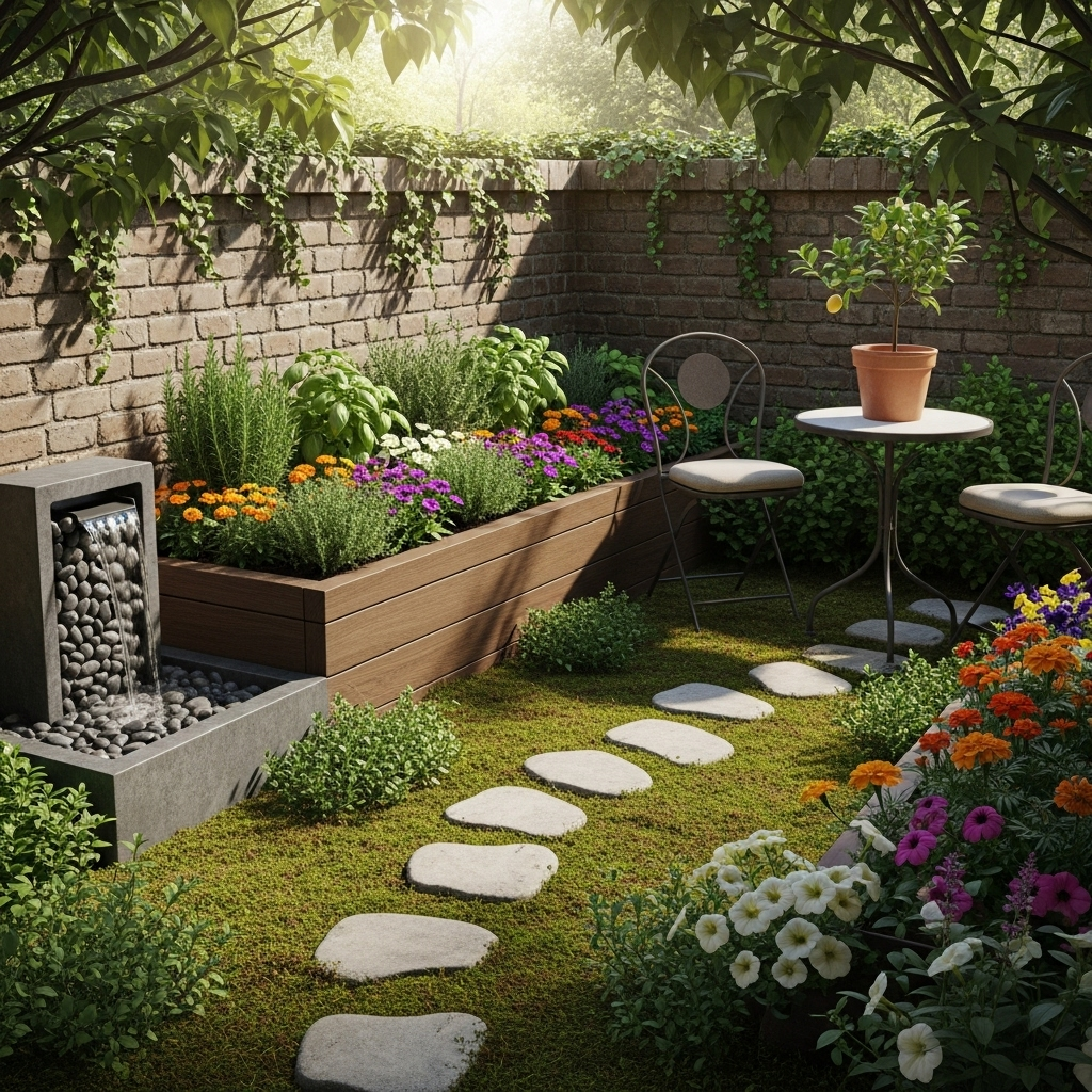 أنواع حدائق منزلية خارجية المختلفة