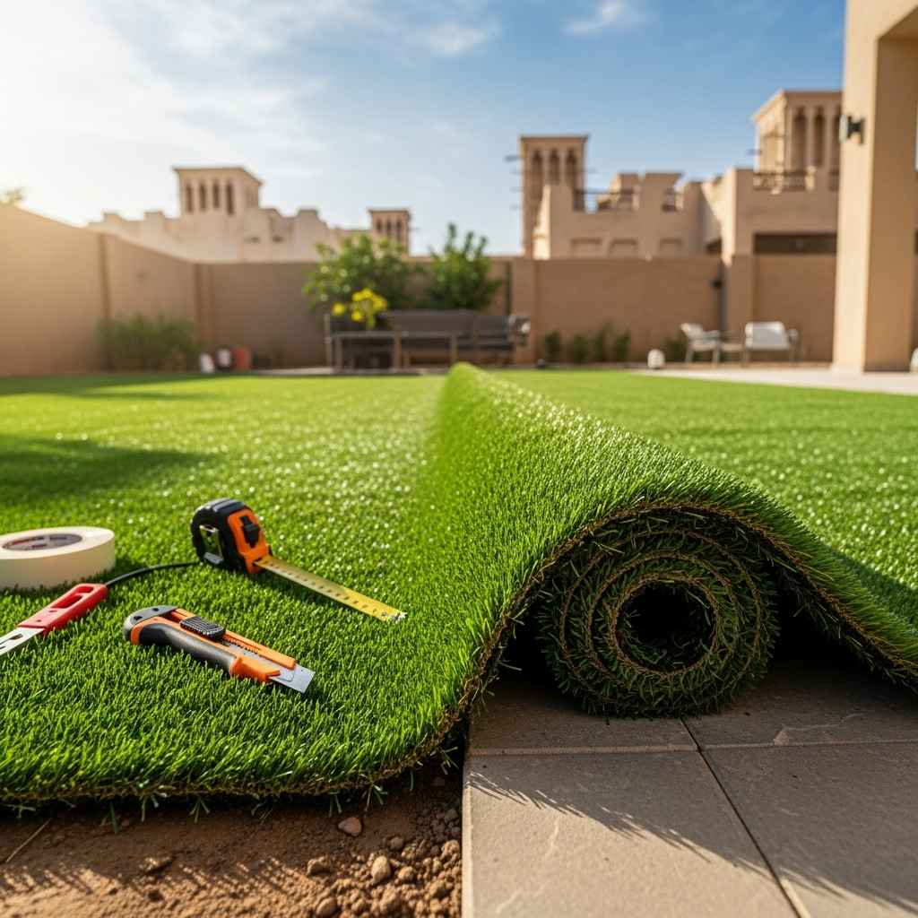 مقارنة بين العشب الصناعي والطبيعي للحدائق